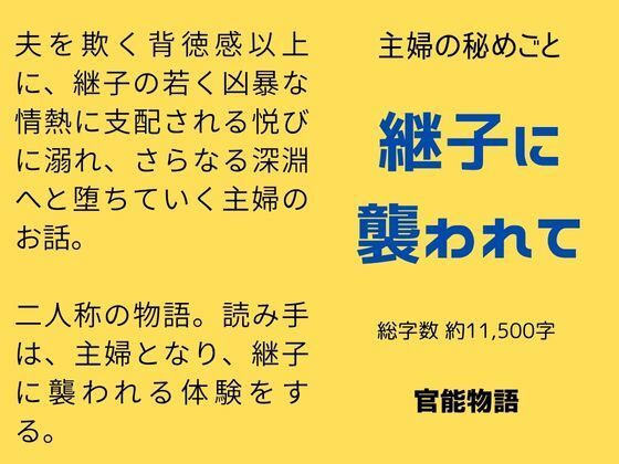主婦の秘めごと 〜継子に襲われて〜 アイキャッチ画像 【奥様マガジン｜人妻・熟女 同人レビューまとめ】