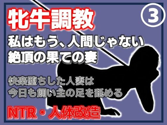 【第3巻】人妻を従順な牝牛に改造・寝取られ、され、そして支配する悦楽 アイキャッチ画像 【奥様マガジン｜人妻・熟女 同人レビューまとめ】