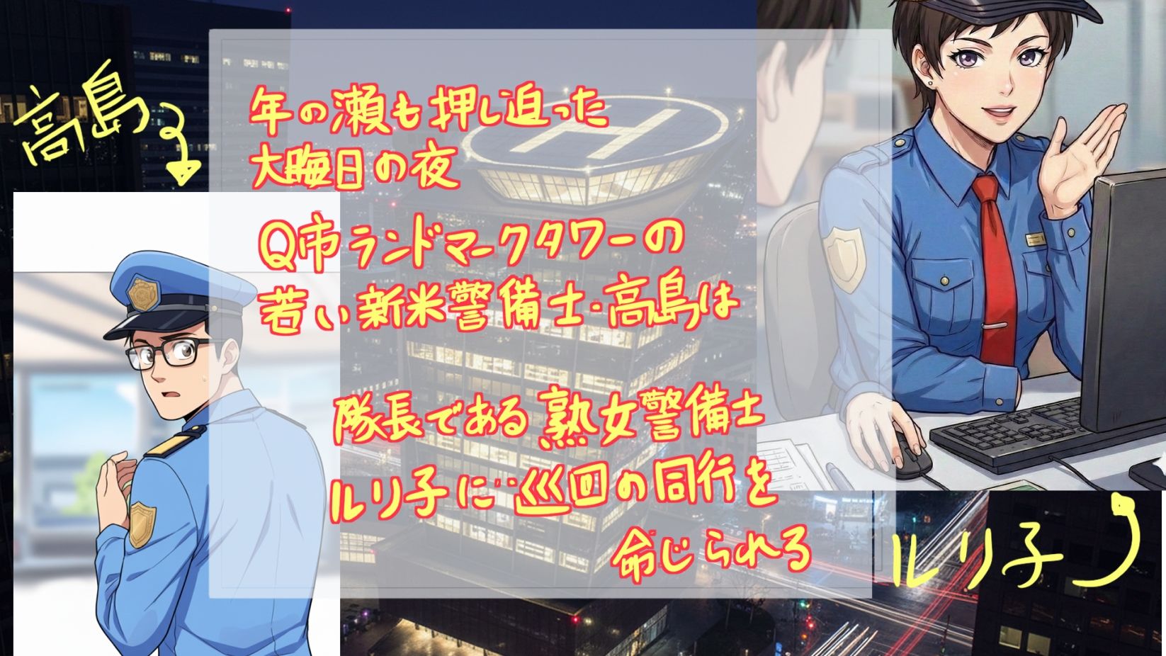 ノーパン巡回  大晦日の誘惑 サンプル1